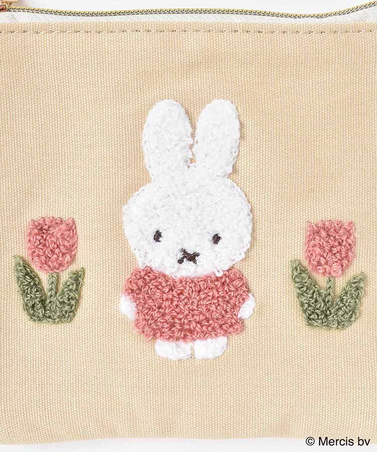 miffyスプリングサガラ刺繍ティッシュポーチ