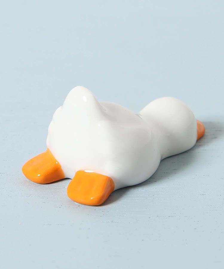 ぽちゃひるあひる箸置き