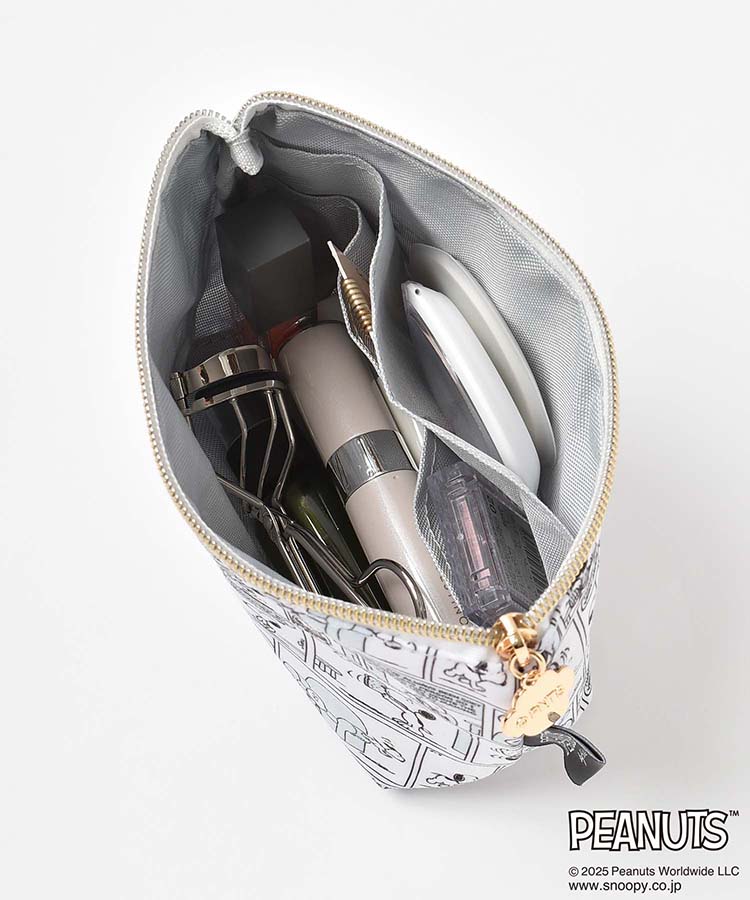 PEANUTS コミック柄ポーチ