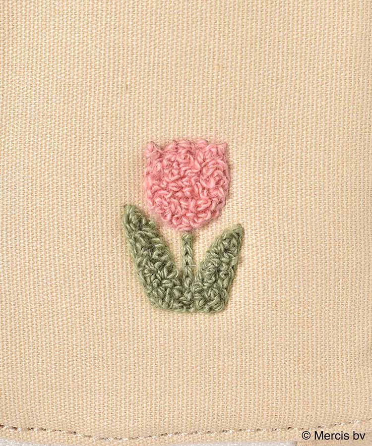 miffyスプリングサガラ刺繍コインパスケース