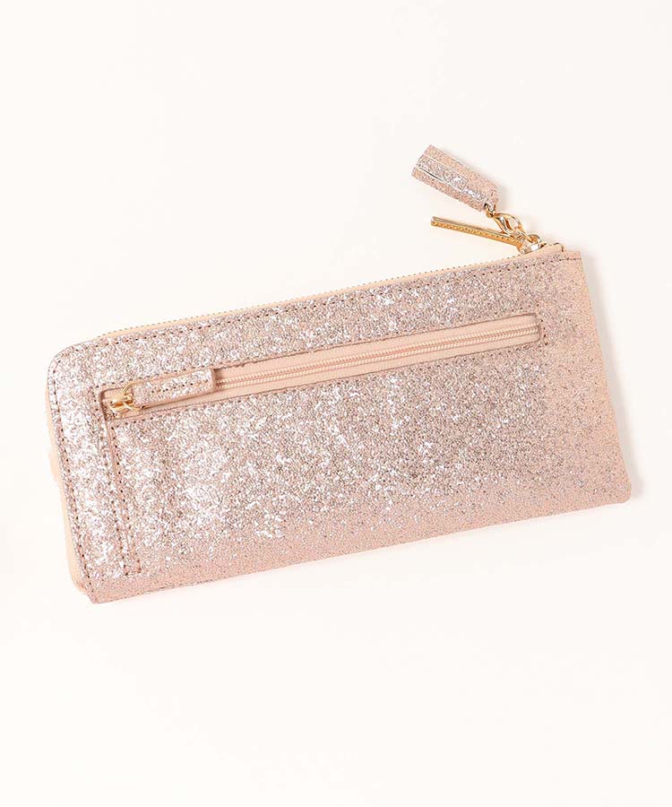 ピソラロメタリックL字ファスナー長財布