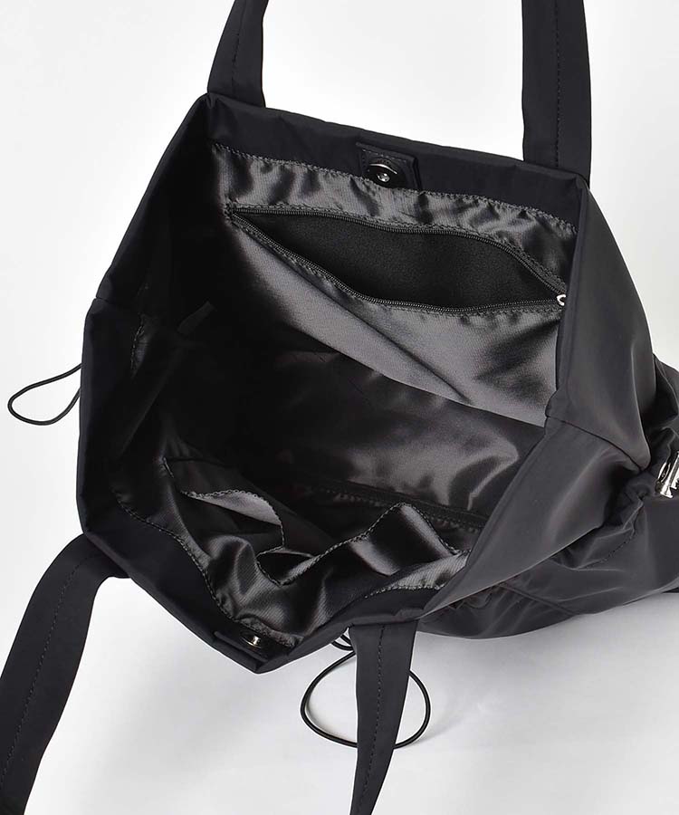 ギャザードポケットトートバッグ