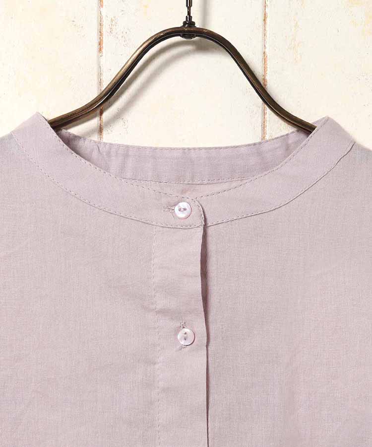 切替ギャザーブラウス