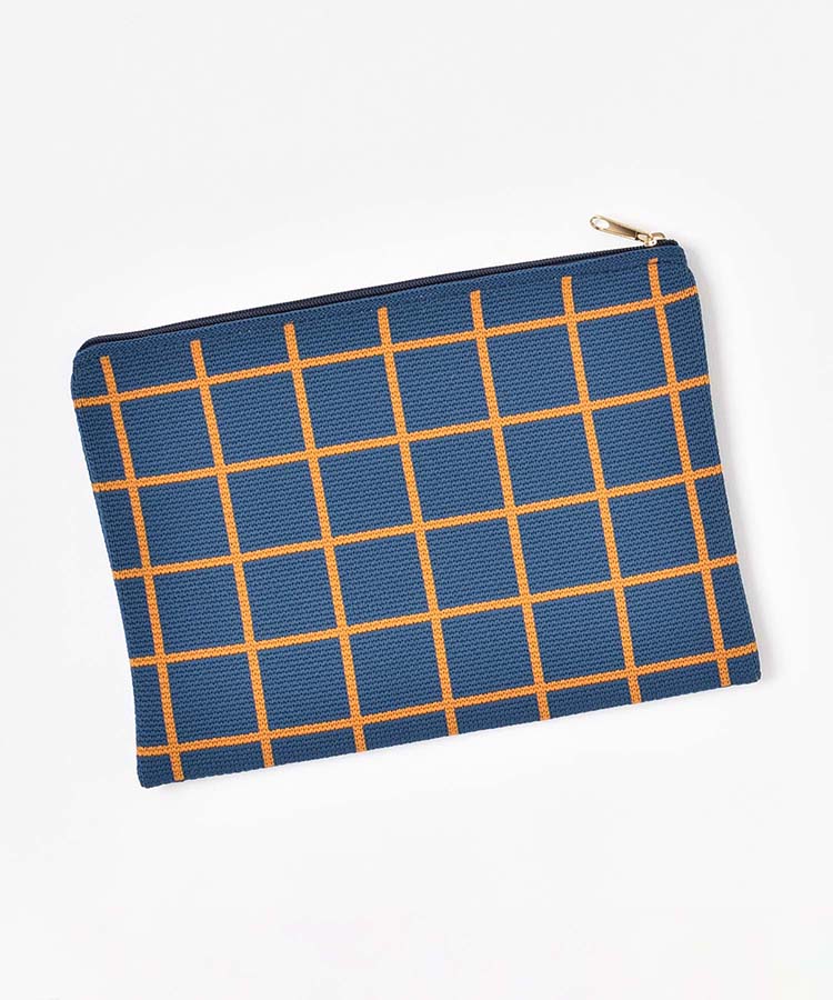 オリジナル柄ニットポーチ