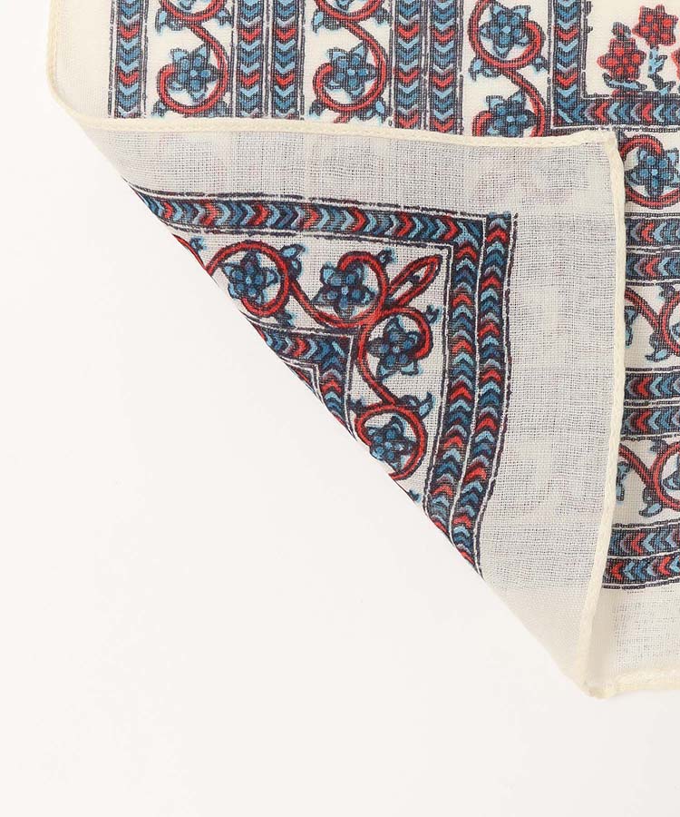 レトロフラワーオーバーサイズスカーフ