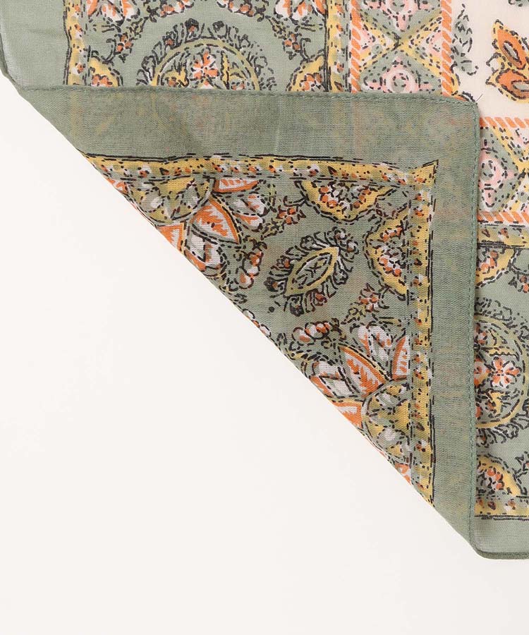 フラワーオーバーサイズスカーフ