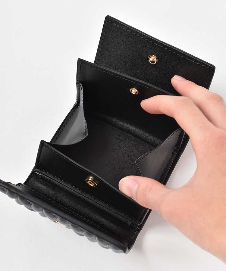 ロージアボックスコイン三つ折り財布