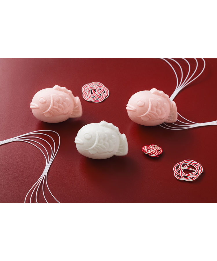 十二支柄紅白もなか3個入り