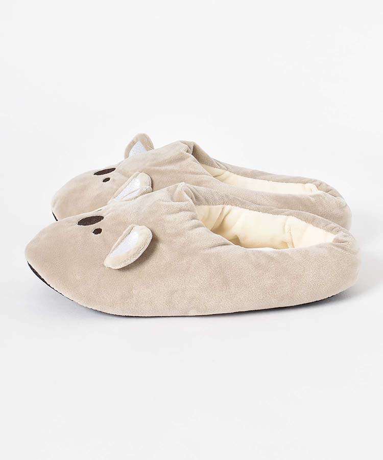 もちもちアニマルルームシューズ