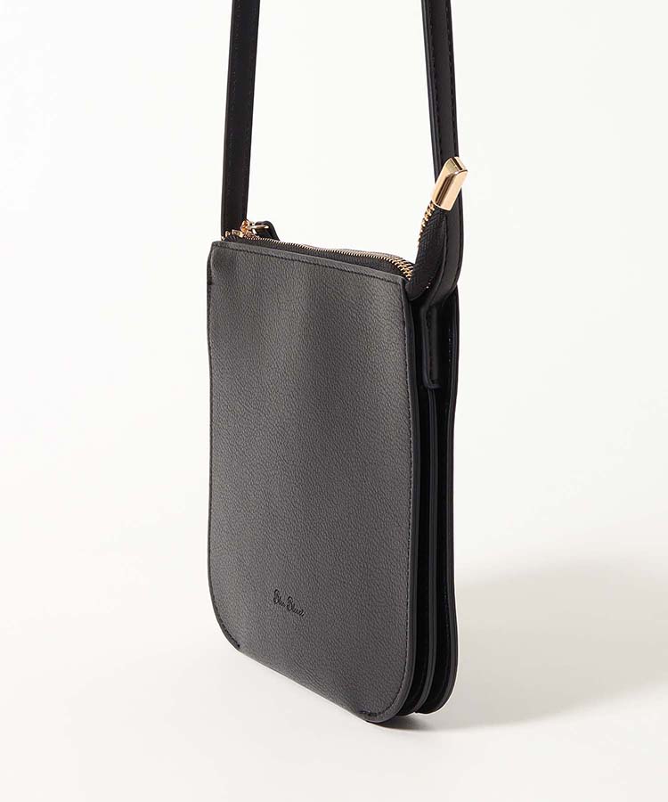 合皮三層ミニショルダー