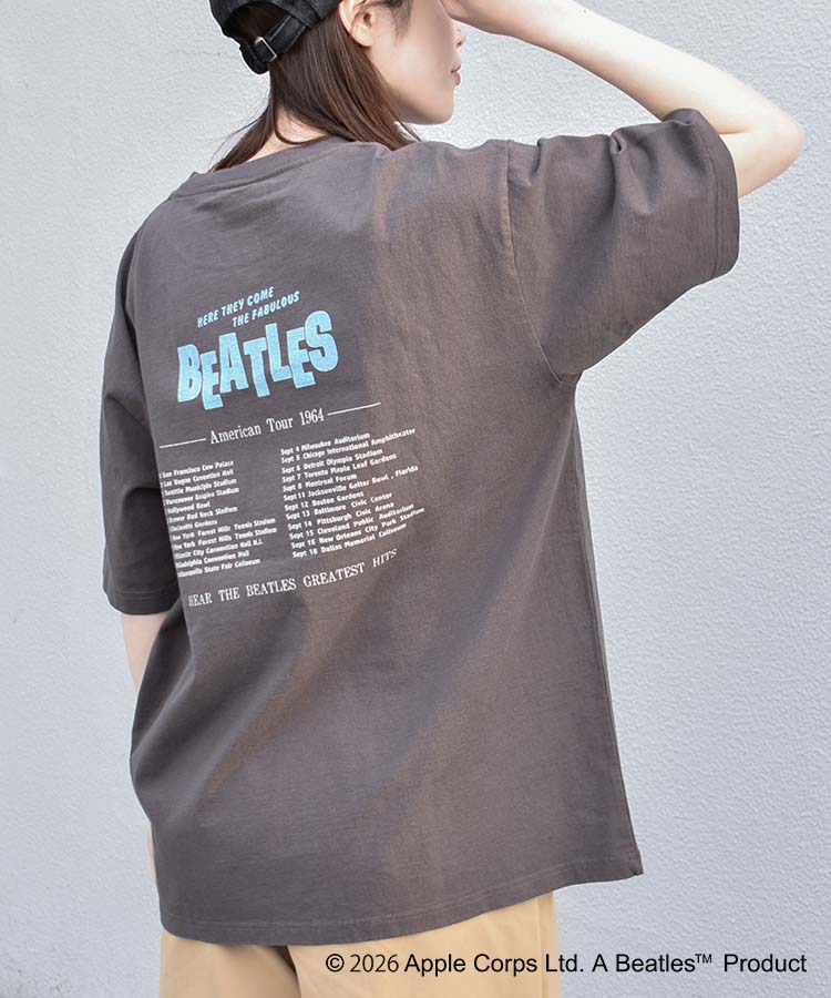 THE BEATLESツアープリントTシャツ