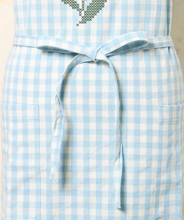 クロスブルームショートエプロン