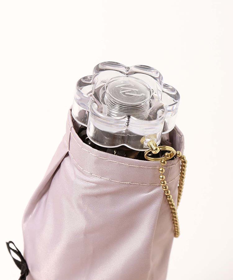 リボン晴雨兼用折りたたみ傘