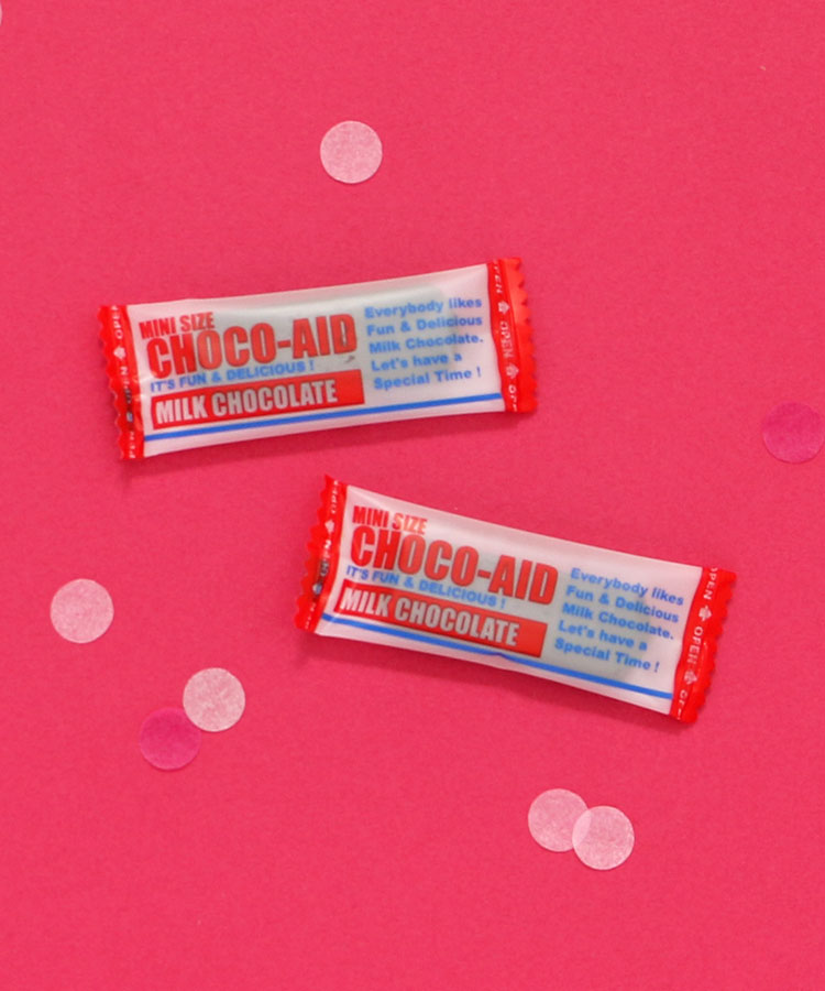 チョコエイド カラビナ付きミニミニティン