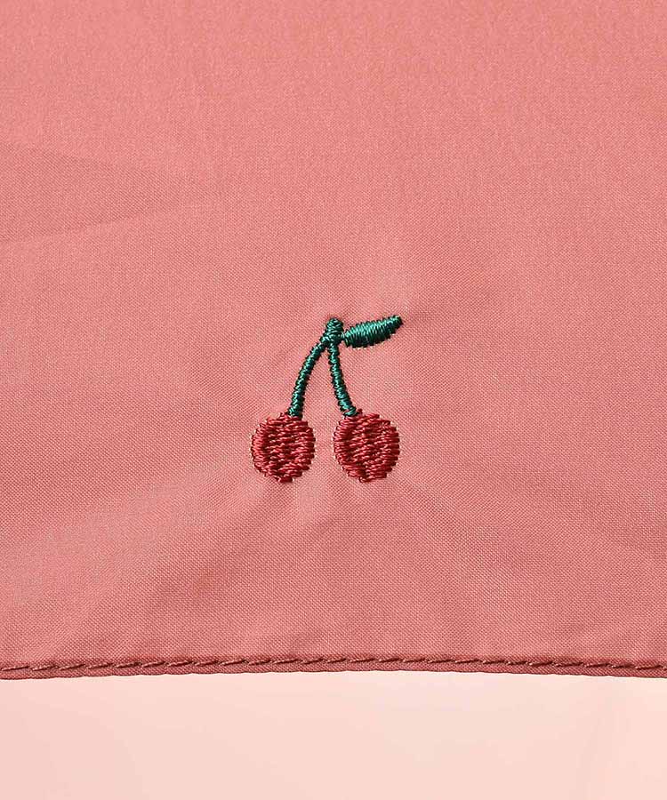 ワンポイント刺繍軽量折りたたみ傘
