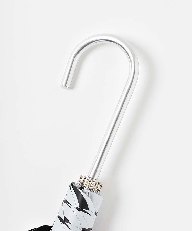 遮光シルバーリボンハート日傘