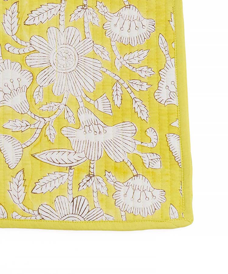 ブロックプリントイブルマットS