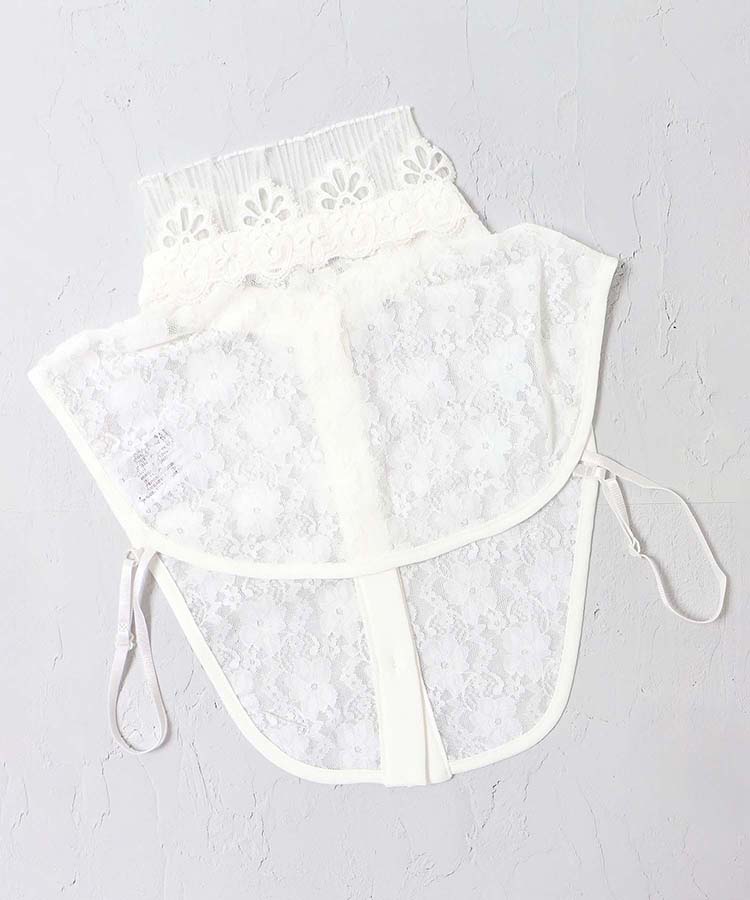 レーススタンド付け襟