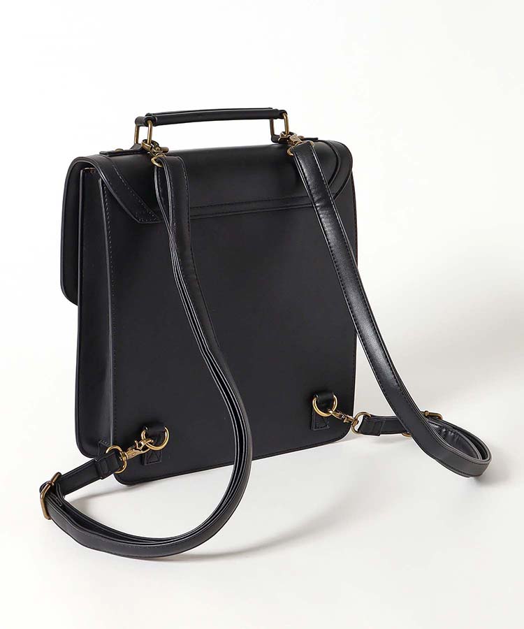 3WAY縦型サッチェルショルダー