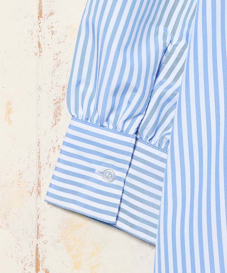 パッチワークストライプワンピース