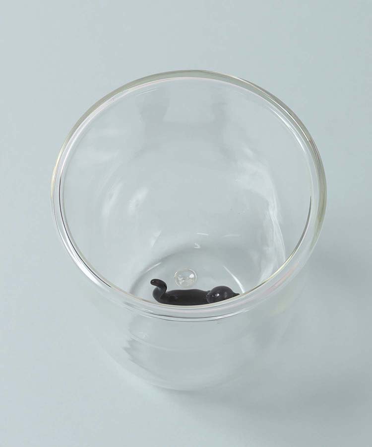 ガラスキャットダブルウォールグラス