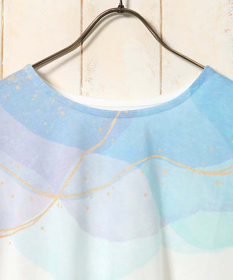 ≪SALE≫水彩プリントTシャツ