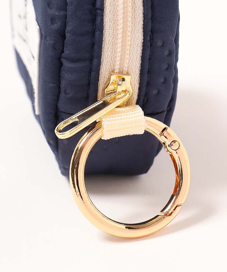 撥水キルティングマルチポーチミニ