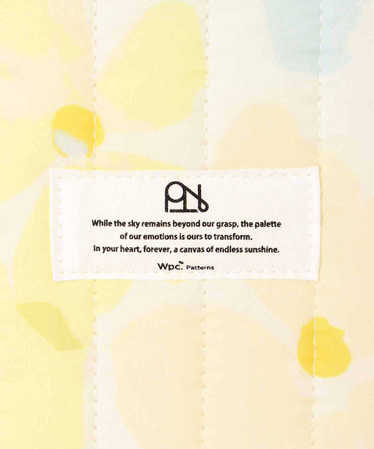 【WEB限定】フラワーはっ水キルティングPCケースL