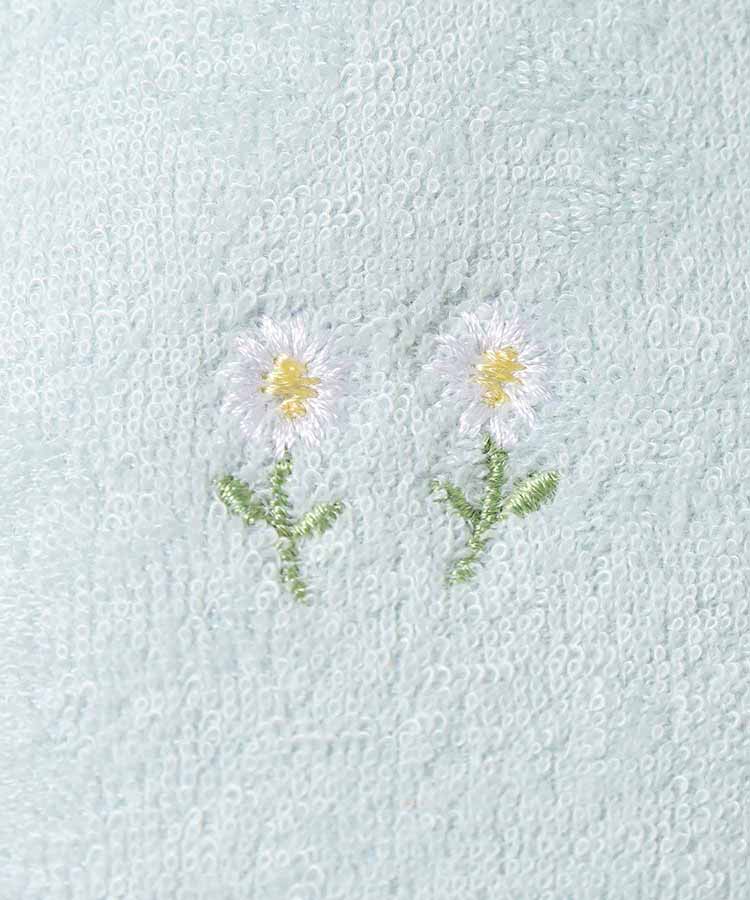 フラワー刺繍スリッパ