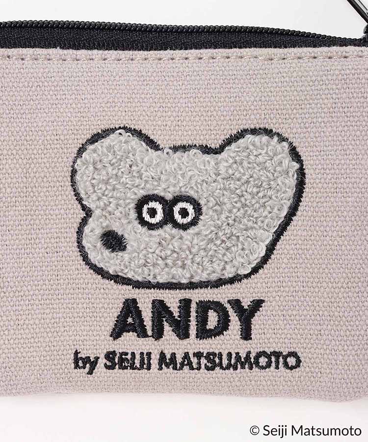 ねずみのANDYキャンバスパスケース