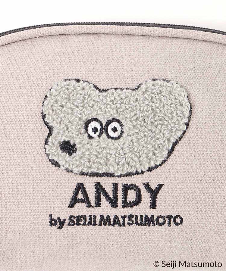 ねずみのANDYキャンバスシェルポーチ