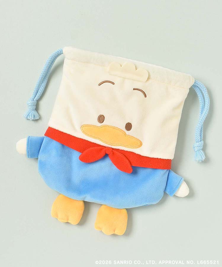 【WEB予約 3/12～順次発送】Bleu Bleuet×サンリオキャラクターズマスコット巾着