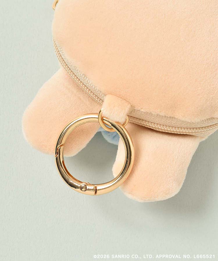 【WEB予約 3/12～順次発送】Bleu Bleuet×サンリオキャラクターズもちもちカラビナポーチ