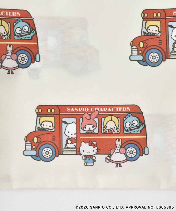 【WEB予約 3/4～順次発送】SANRIO CHARACTERS BASIC総柄巾着