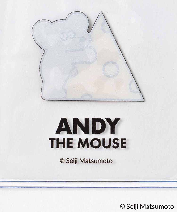 ねずみのANDYクリアパスケース