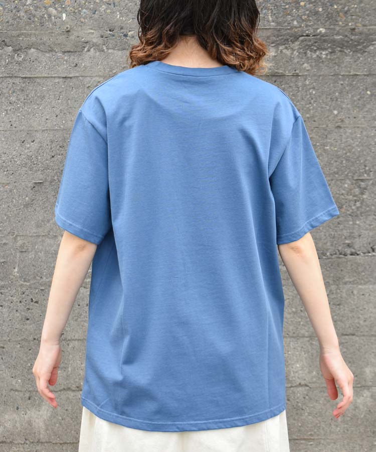 アニマルワッペン刺繍Tシャツ