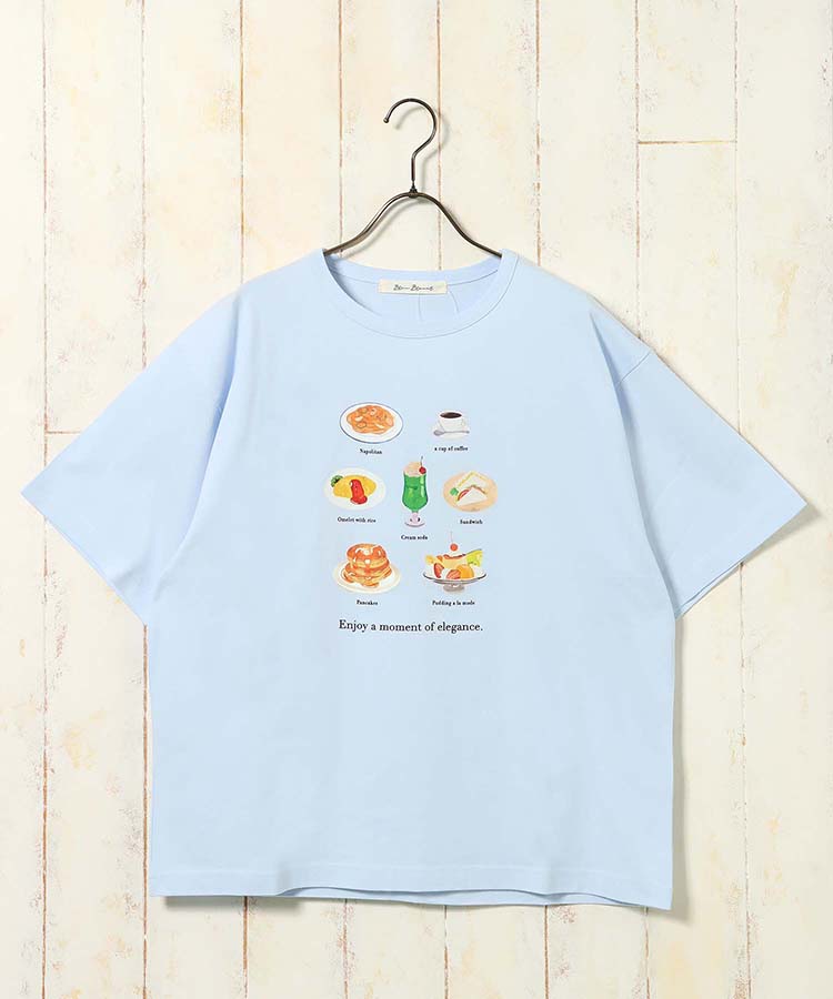 喫茶メニューロゴTシャツ