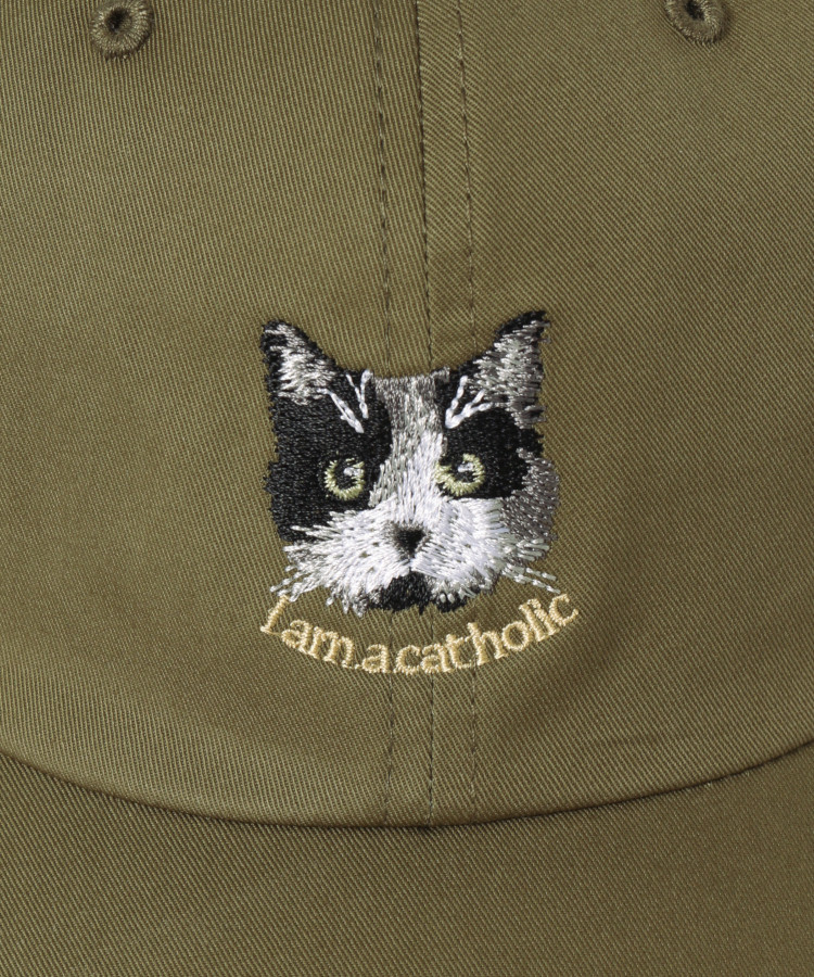 cat刺繍キャップ