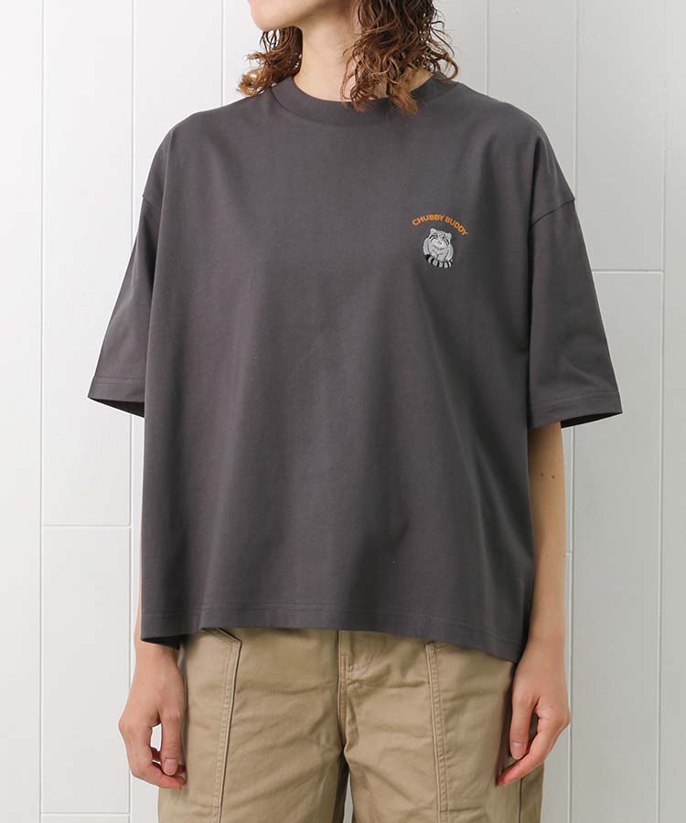 ≪SALE≫マヌルネコ刺繍Tシャツ