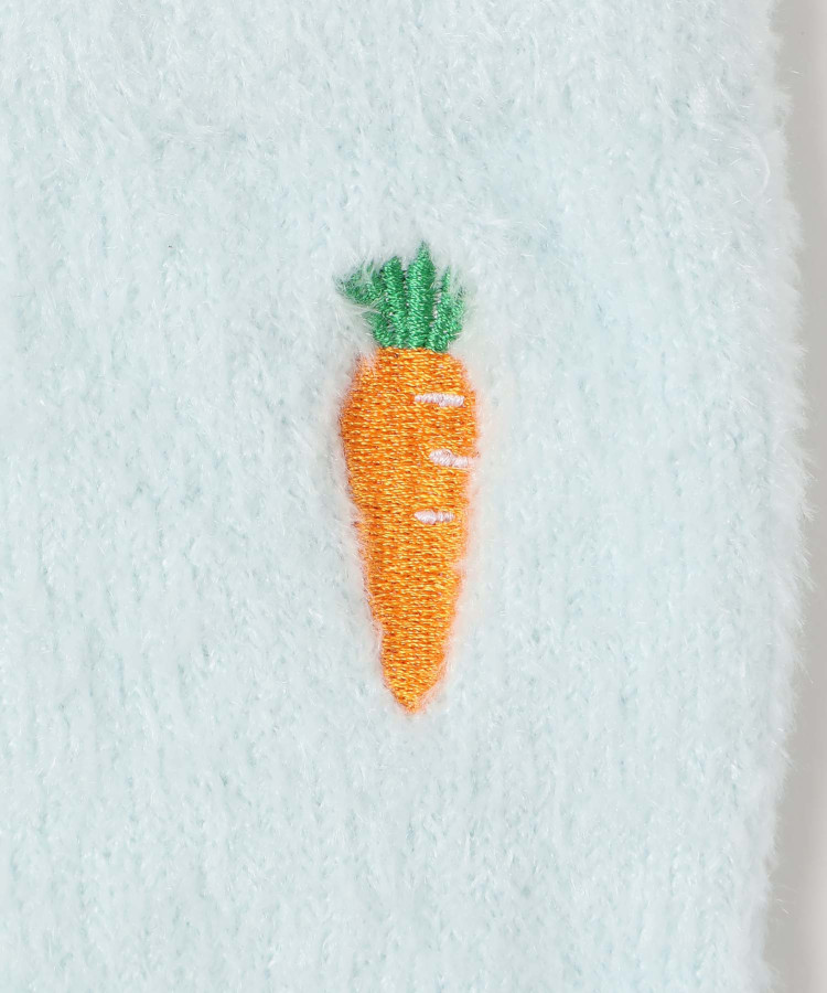 ベジタブル刺繍ルームソックス