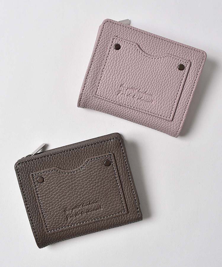 ≪SALE≫ポケット型押しミニ財布