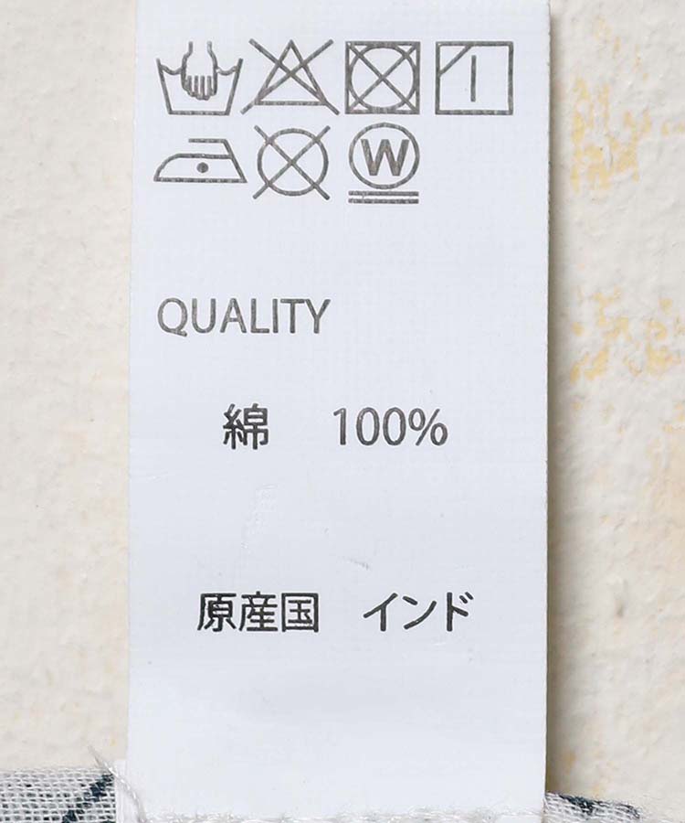≪OUTLET≫バンダナ柄半袖コットンボイルワンピース