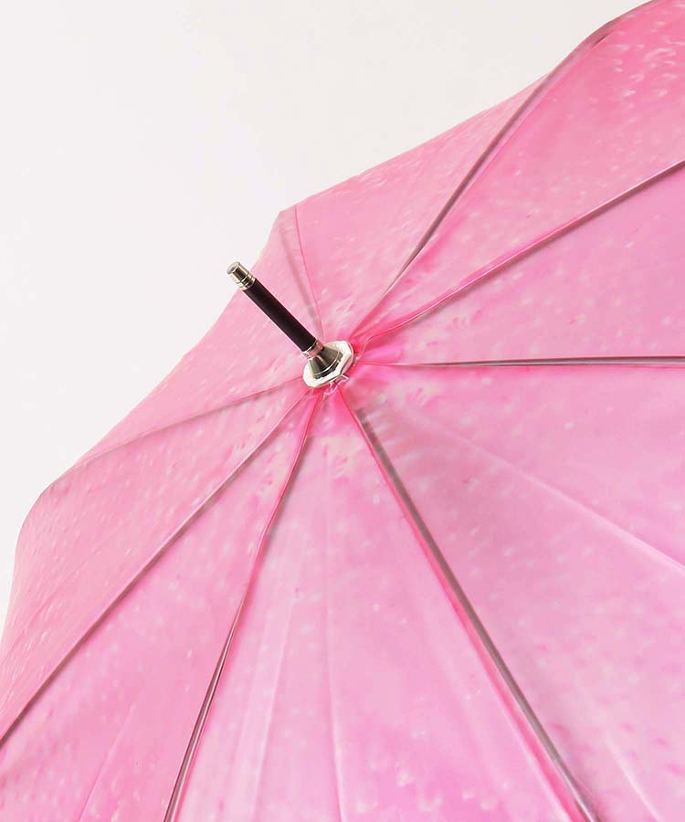 旅する喫茶クリームソーダ雨長傘 ピンク