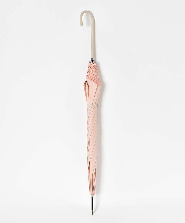 バイカラーパイピング雨長傘