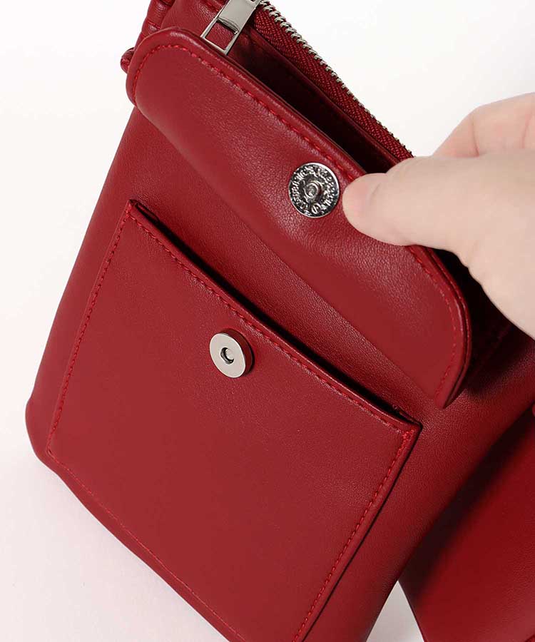 ポーチ付きミニショルダー