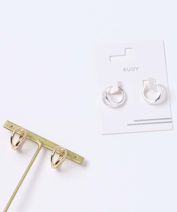 ≪OUTLET≫シンプルフープピアス