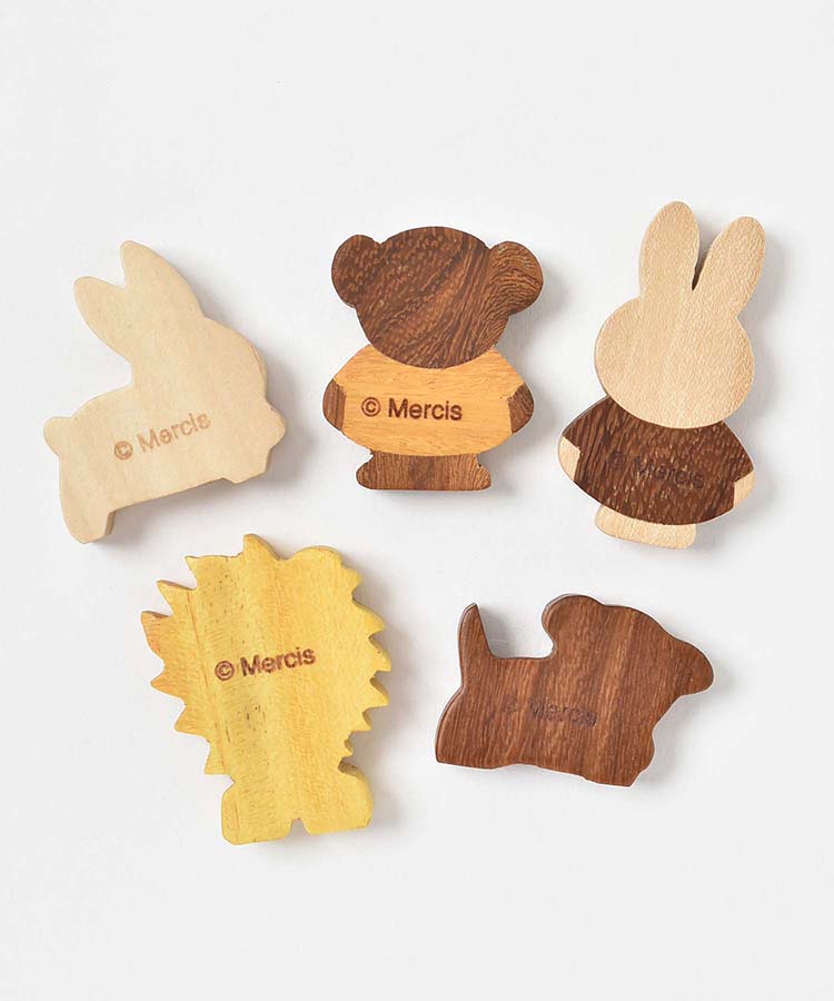 Dick Brunaダイカット木製箸置き