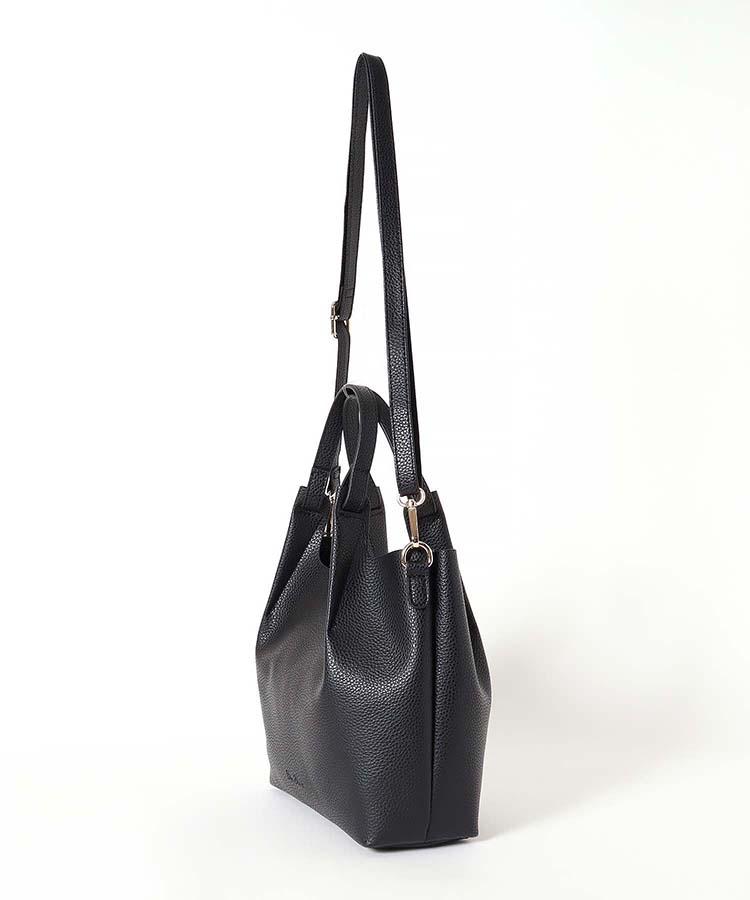 ≪SALE≫一枚合皮タックミニトート