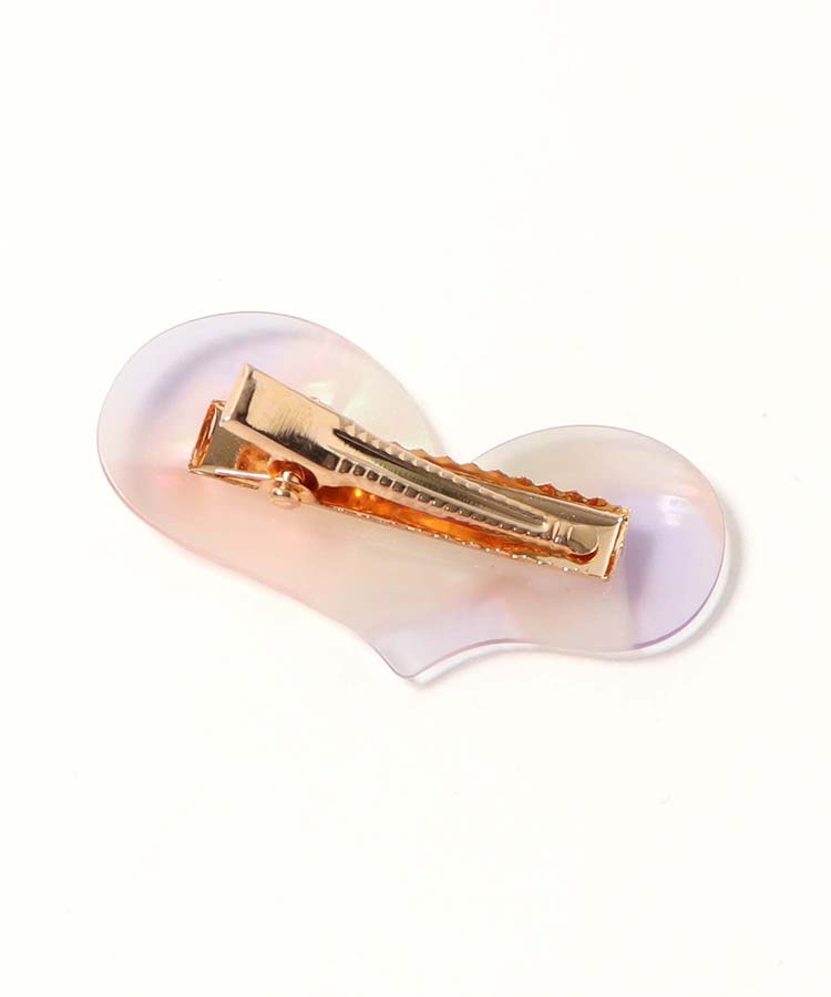 ぷっくりハートクリップ