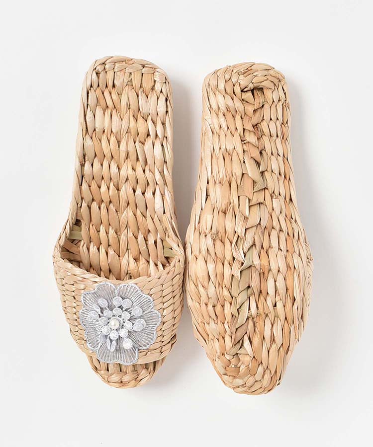 ≪SALE≫シアーフラワーガマスリッパ